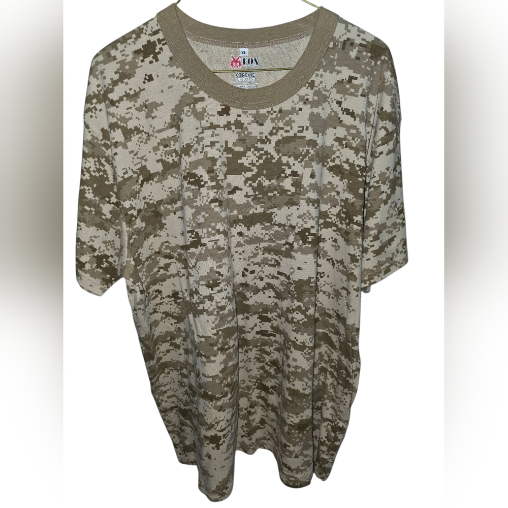 Fox Outdoor Products Mens‎ Digital Desert Camo XL T Shirt